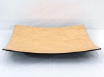 Centro de mesa quadrado Design MM, base redonda e material sintético Madrep Cuad. Med. 6 x 46 x 46 cm.