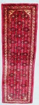 Passadeira persa Hamadan. Med. 198 x 64 cm.