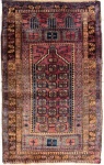 Tapete Belouch de oração. Med. 120 x 74 cm.