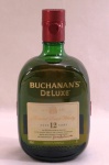 Whisky escocês blended scotch whisky "Buchanan's De Luxe". 12 anos. 1 litro. Lacrado.