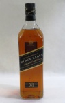 WHISKY -  Walker - Black Label Blend- Old Scotch Whisky Johnie Walker - 1 Litro - Lacrado, 12 anos.