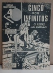 Revista em quadrinho rara de 1969 Edição Monumental Cinco por Infinito. Numero 04