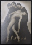 CARTOFILIA - Cartão Postal Fotográfico Sem Circulação Imagem - Bewegungsstudie  - Estudo de Movimento 1925, Rudolf Koppitz (1884-1936), Considerado um dos mais fascinantes fotógrafos do entre guerra - Tiragem de 1000 Cartões. Med. aprox. 10cm x 15cm. Postal de n.º 42