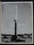 Fotografia de Lançamento de Foguete - Official Photograph United Stater Air Force. Med. 19cm x 25cm
