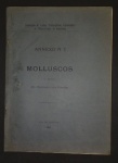 Livro Annexo n.º 5 - Molluscos - Dr. Hermann Von Ihering. Com desenhos de Moluscos. Datado de 1915.