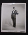 Fotografia do Artista Johnny Mathis - 20th Century-Fox Player. Med. 20cm x 25cm