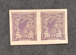 BRASIL - 162 5D - 1918/19 - SEM DENTEAÇÃO - ALEGORIAS REPUBLICANAS - PROVA EM PAPEL GROSSO - ESCASSO - 1100 UFS