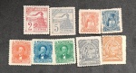 HONDURAS 1892/98 - LOTE COM SELOS CLASSICOS EM EXCELENTE ESTADO DE CONSERVAÇÃO.