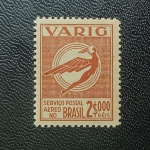 BRASIL - V-51 1931 - ICARO NOVAS CORES - SELO 2000 RÉIS COM GOMA PLENA - 65UFS