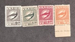 BRASIL - V-20, V-21, V-24, V-26 - ICARO ESTILIZADO 1931 - LOTE VARIG COM 4 VALORES NOVOS - 81UFS