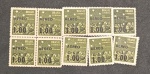 BRASIL A-55 1944 - PRÓ JUVENTUDE - LOTE COM 10 UNID. C/ GOMA PLENA  - 400UFS
