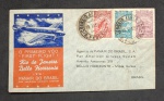 BRASIL - CORREIOS AÉREO  1937 - ENVELOPE INAUGURAL DO 1º VÔO RJ/ PARA BH - PANAIR DO BRASIL