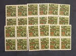 BRASIL A-52 1944 - PRÓ JUVENTUDE - LOTE COM 6 QUADRAS COM GOMA PLENA - 432UFS
