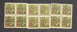 BRASIL - A-54 1944 - LOTE COM 3 QUADRAS C/ GOMA PLENA  - PRÓ JUVENTUDE - 420UFS