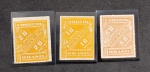 BRASIL- J1 J2 -J3 - 1889 - JORNAIS - LOTE COM 3 UNID. CIFRAS OBLIQOAS NOVAS - 115UFS