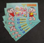 BRASIL - CD20 1992 - LOTE COM 5 CADERNETAS - TURMA DA MONICA - 240UFS