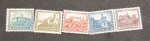 ALEMANHA - 1930 1 - NOTHILTE - BAUWERKE - CASTELOS E MONUMENTOS HISTÓRICOS  - LOTE COM A SÉRIE COMPLETA MI 474/78 , NOVOS , COM GOMA E MARCA DE CHARNEIRA - 170 EUROS