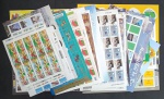 BRASIL - DATAS DIVERSAS - PLANO REAL - LOTE COM 25 FOLHAS COMPLETAS , COM GOM PLENA , NOVOS