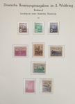 ALEMANHA - ESTONIA  - 1941 - LOTE COM  SÉRIE "OCUPAÇÃO DA ESTONIA " - SELOS NOVOS, COM CHARNEIRA , SEM DOBRAS E DEFEITOS