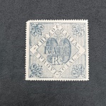 BRASIL - 90 RÉIS 1884 - THESOURARIA PROVINCIAL - BAHIA - RAPÉ - VALOR FISCAL DA PROVINCIA DA BAHIA, NOVO SEM GOMA E MARCA DE CHARNEIRA - ESCASSO
