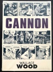 livro - Cannon - Wallace Wood - Pipoca e Nanquim - 2020 - idioma português - 276 p. - capa dura - livro novo - lacrado - (28,5x20)cm.