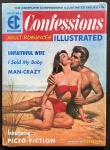 livro - The EC Archives: Confessions Illustrated - Daniel Keyes (autor) - Jack Kamen e Joe Orlando (ilustrador) -  Dark Horse Books - 2022 - idioma inglês - 184p. - capa dura - livro novo - lacrado - (28,5x21,5)cm.