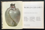 livro - World Ceramics: An Illustrated History - Robert J. Charleston - Published Paul Hamlyn - 1968 - idioma inglês - 352p. - capa dura revestida de tecido com marcas do tempo - miolo levemente amarelado - (34x26)cm.