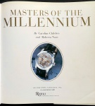 livro - Masters of the Millennium - Caroline Childers and Roberta Naas - Rizzoli - 2000 - 1º ed. - idioma inglês - 244p. - capa dura e parte interna em ótimo estado de conservação - (28,5x28,5)cm.