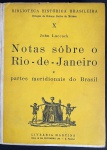 livro - Notas Sobre o Rio de Janeiro e Partes Meridionais do Brasil - John Luccock - Milton da Silva Rodrigues (tradução) - Livraria Martins - 1942 - 435p. - encadernação antiga com as capas soltas e lombada danificada - miolo amarelado - (25x19)cm.