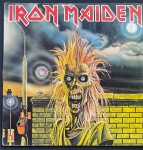 vinil LP - Iron Maiden - Prowler - EMI - 1980 - capa com marcas do tempo - vinil bem conservado - não testado.