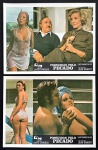 cinema nacional - Possuidas pelo Pecado - conjunto de 2 lobby cards -  David Cardoso, Benjamin Cattan e  Helena Ramos  - em bom estado de conservação - (25x32)cm.