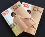 livro - Remembering Jackie - vários autores - Life Books - 2009 - 1º ed. - idioma inglês - 128 p. -  capa dura com sobrecapa e parte interna em bom estado de conservação - (21x17)cm.