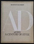 livro - Architectural Digest at 100: A Century of Style - Rebecca Kaplan - Abrams Books - 2019 - idioma inglês - 2019 - 464 p. - capa dura com as bordas escurecidas pelo tempo - miolo em ótimo estado de  conservação - (34x26)cm.