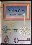 revista - Seleções do Reader`s Digest - Tomo 33 - Janeiro / Junho 1958 -  6 revistas do nº 192 ao 197 encadernados em 1 volume - encadernação antiga com a lombada danificada - conservando as capas das brochuras - miolo levemente amarelados - (19x13,5) cm.