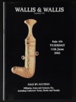 catálogo - Sale 456 - June 2002 - Sale by Auctiom - Militaria, Arms and Armour - Wallis and Wallis - 40 p. - idioma inglês - brochura com as capas e parte interna em ótimo estado de conservação - acompanha relação dos preços da base - (25X18,5) cm.