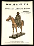 catálogo - Connoisseur Collector`s Auction - Autumn 2002 - West Street Auction Galleries - Wallis and Wallis - 24 p. - idioma inglês - brochura com as capas e parte interna em ótimo estado de conservação - (25X18,5) cm.