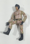 Boneco World Peacekeepers (produzida pela M&C Toy Centrer escala Comandos em ação - uma das pernas colada com super bond