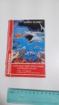 Manual de instruções retrata o jogo clássico Shark! Shark! para o videogame Intellivision
