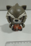 Marvel Mighty Muggs Rocket Raccoon troca o rosto contém marcas
