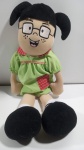 Boneca de pelúcia da Chiquinha Turma do Chaves