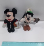 Pelúcias Disney do Parque anos 80 Mickey jogador de futebol Americano Pateta Jogadpr de Beisebol