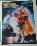 Poster para emoldurar retrô Oficial 70x50cm - Filme De Volta para o Futuro II  - pode conter mínimas marcas nas pontas - item enviado em formato cilíndrico