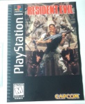 Poster para emoldurar retrô Oficial 70x50cm - Capa do jogo Resident Evil (1996) para o console PlayStation original (PS1)    pode conter mínimas marcas nas pontas