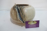 vaso de cerâmica vitrificada - Feito à mão