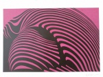 Kleber Ventura, Ondas Pink, gravura, tiragem 23/30, 50x70cm, sem moldura