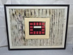 Quadro com óleo sob tela em moldura em madeira. Medindo 80cm x 60cm .