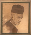 ROBERTO BURLE MARX- aquarela s/ papel, datado 1936, medindo total 47 x 53 cm.