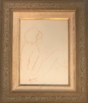 ATHOS BULCÃO- crayon s/ papel, Paris 1948, estudo, medindo 28 x 38 cm e 52  x 63 cm.