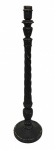 LIBERAL MARINI- tocheiro patinado de preto medindo 74 cm alt. No estado.