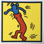 FERNANDO RIBEIRO - Serigrafia da série Déjà Vu. Título: "Haring". Titagem: 83/85.  Ano: 2009. Tamanho: 48 x 48 cm. Ass. dat. inf dir. Sem moldura.